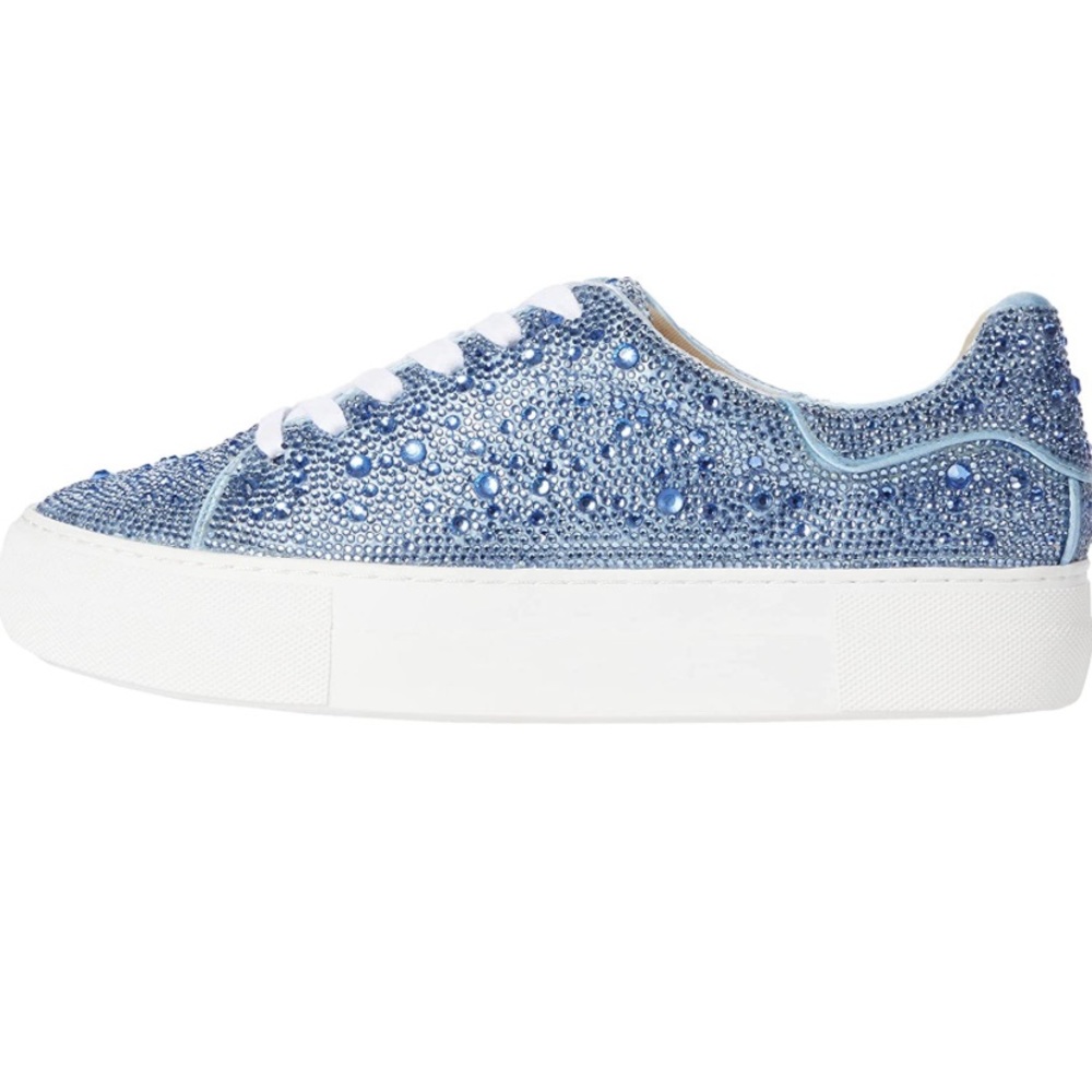 Betsey Johnson Sidny Sneaker Tennis shoe light blue